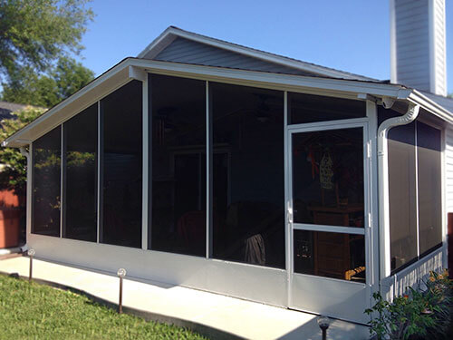 Screen Room Gable Roof | Sunrooms | Screen Enclosures | Pensacola FL